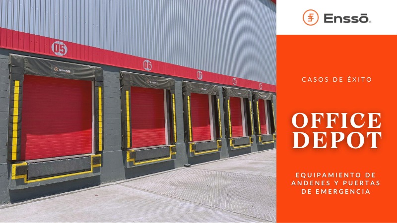 Equipamento de andenes y puertas de emergencia